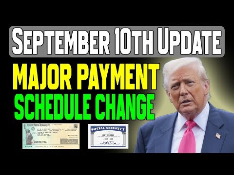 September 10th Update: Social Security Payment Schedule Change – When Your SSA Check Arrives