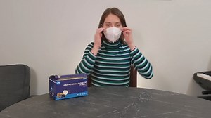 Watch KN95 Protective Face Masks ﹙White/30pcs﹚ on Amazon Live