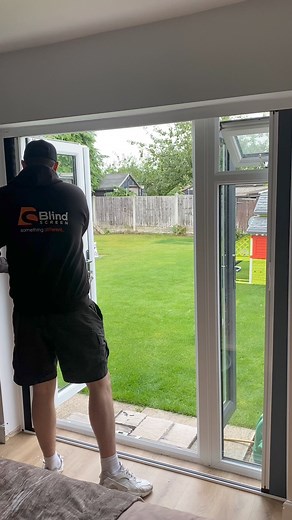 Introducing Blind Screen™️ 02 Dual the ultimate solution for doors all year round! This innovative design combines a fly screen and a blind on a single track, ensuring your space stays cool in summer and cozy in winter. Say goodbye to bugs and hello to seamless, stylish functionality! #blindscreen #bifolddoors #patiodoors #doors #frenchdoors #blinds #fbreels | Blind screen