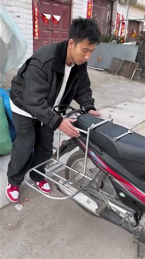 Urban haul heavy duty motorcycle rack🏍🏍