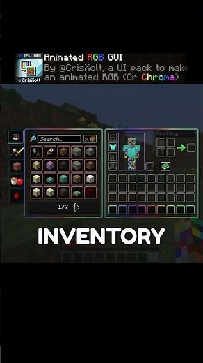 Best GUI Resource Packs #minecraft #minecraftshorts #shorts