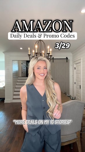 Save 💵 on amazon fashion with these daily deals & promo codes 🛍️ ᴛᴏ sʜᴏᴘ ➪ ᴄᴏᴍᴍᴇɴᴛ 𝐋𝐈𝐍𝐊 ғᴏʀ ᴀ ᴅᴍ ✩ ᴄᴏᴅᴇs ᴀʀᴇ ᴏɴʟʏ ᴘʀᴏᴠɪᴅᴇᴅ ɪɴ ᴍʏ ᴠɪᴅᴇᴏs & sᴛᴏʀɪᴇs - ʏᴏᴜ ᴄᴀɴ ᴘᴀᴜsᴇ ᴛʜᴇ ᴠɪᴅᴇᴏ / sᴄʀᴇᴇɴsʜᴏᴛ / ʟᴏᴏᴋ ɪɴ ᴍʏ sᴛᴏʀɪᴇs ᴛᴏ ᴄᴏᴘʏ ᴄᴏᴅᴇs ✩ #amazondeals #amazonfashion #amazonpromocodes | Living Fashionably Late