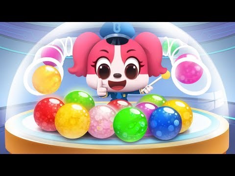 Sheriff's New Invention | Rainbow Candies | Funny Cartoons for Kids | Sheriff Labrador | BabyBus