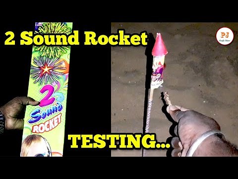 2 Sound Rocket Crackers Testing | Crackers In Tamil | Diwali Crackers 2020 | Rocket | PJ Craft