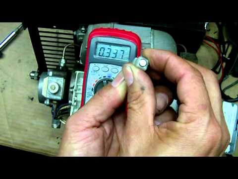 Riello=how to ckeck the cad cell eye