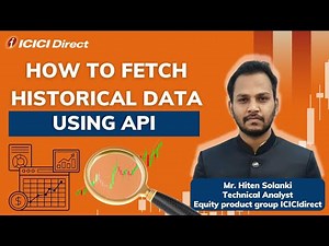 How to Fetch historical data using API. #icicidirect