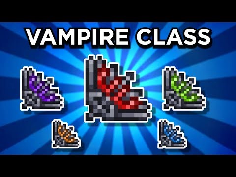 Terraria But I Am The Vampire Class...