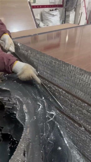 All-aluminum furniture panel #honeycomb #factory #manufacturing #wall #Cellular board