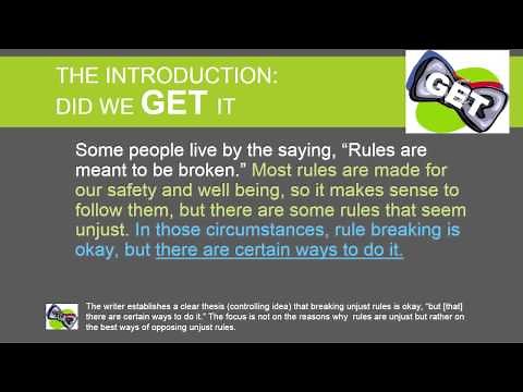 Writing an expository essay video