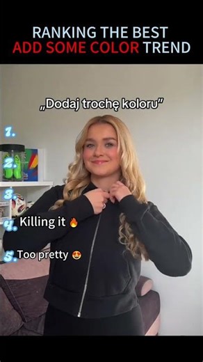 Ranking The Best Add Some Color Trend ✨#tiktoktrend #fypシ゚viral #ranking #usa #addsomecolor