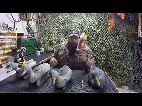 How to repair duck decoys