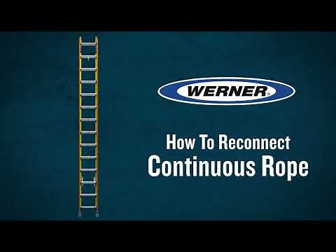 Werner Ladder - How to Reconnect the Continuous Rope