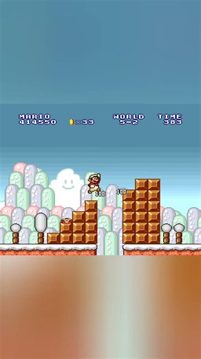 TAS Super Mario All-Stars Super Mario Bros SNES - Stage 5-2