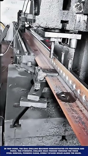 Automatic Machine for Precise Punching Hole on Steel Beam