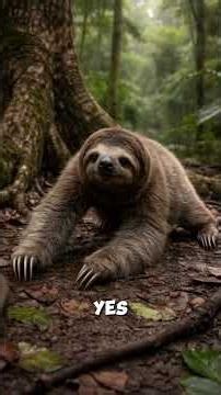 This Sloth Defense Is Genius #wildlife #survival