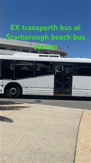 EX transperth bus now charter bus at Scarborough beach bus station
