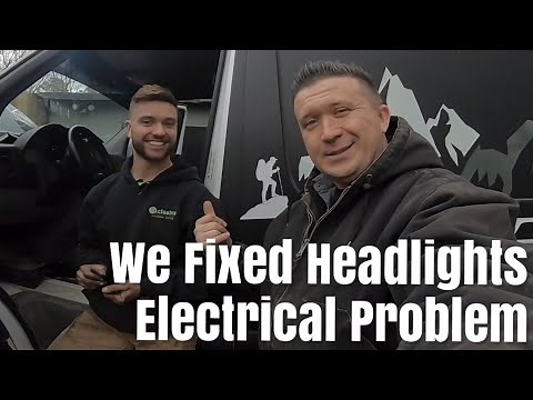 2008 Mercedes Sprinter Headlights and Taillights won’t turn on FIXED How To Replace Body Control BCM