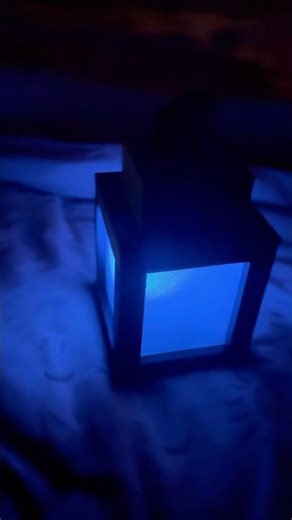 I decided to make my own Minecraft lantern #minecraft #sharethemagic #medieval #minecraftcollection