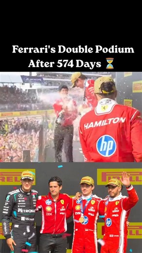 Hamilton and Leclerc End Ferrari's Double Podium Drought 🔥