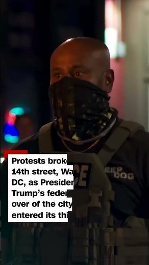 Outraged DC locals protest traffic checkpoint