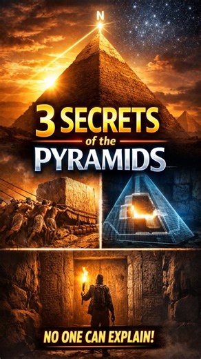 3 Secrets of the Pyramids No One Can Explain. #Pyramids #Egypt#History #Documentary#ViralVideo