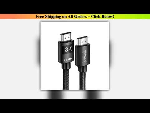 UGREEN HDMI-Compatible 2.1 Cable Ultra High-speed 8K/60Hz 4K/120Hz for Xiaomi Mi Box PS5 Splitter