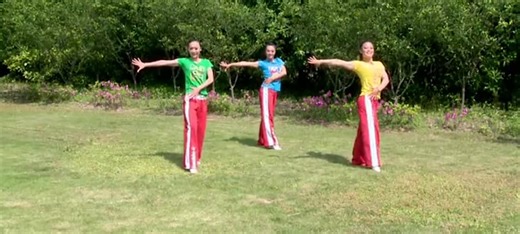 大学健美操二级有氧舞蹈（完整教程及分解放大版）