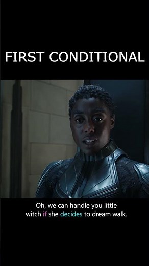 FIRST CONDITIONAL with UNLESS #esl #englishwithmovies
