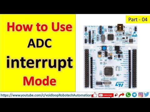 04 STM32 ADC in Interrupt Mode with NUCLEO Board
