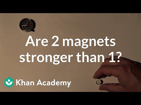 Are 2 magnets stronger than 1? | Discoveries and projects | Physics | Khan Academy