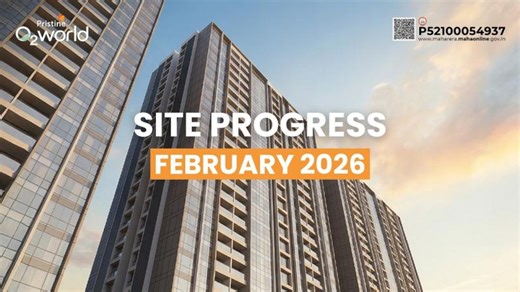Pristine O2 World Site Progress | February Month | Pristine Developers | Luxury Project in Kharadi | Pristine Developers Official