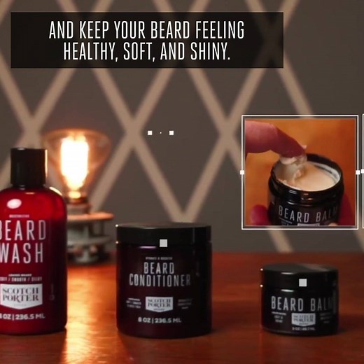 Scotch Porter's best-selling beard care collection hydrates, conditions, and moisturizes, giving you your softest, best-smelling, and healthiest beard. 💯 | Scotch Porter