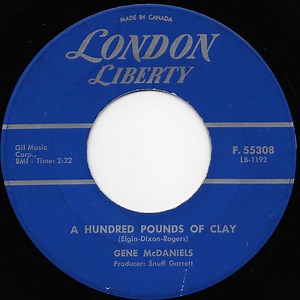 Gene McDaniels - A Hundred Pounds Of Clay
