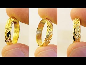 Making a 22k Gold Ring | Gold Jewelry Making | How it’s made | 4K Video