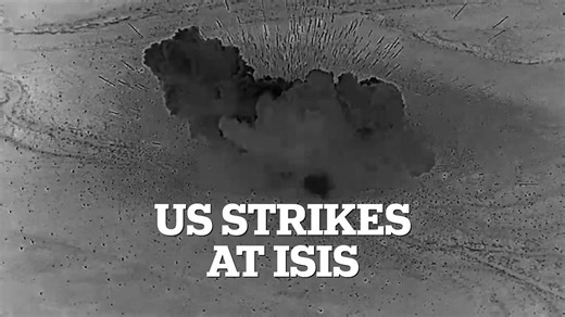 US forces strike ISIS targets across Syria after two servicemen killed