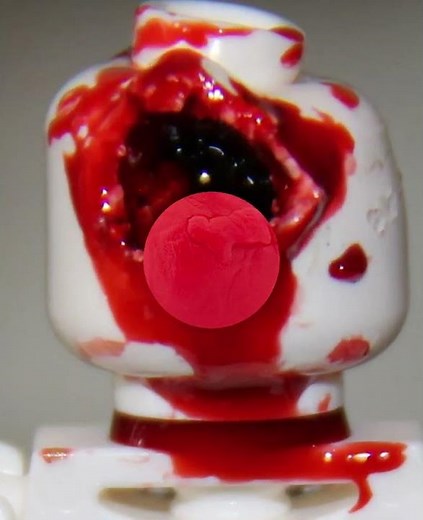 The Only Three Ways You Should Add Blood To LEGO Minifigures #shorts