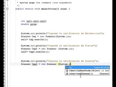 Programa en Java/Netbeans uso del IF & ELSE (Calcular promedio)