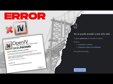 Cómo arreglar el ERROR DE OPEN IV | Mayo 2023