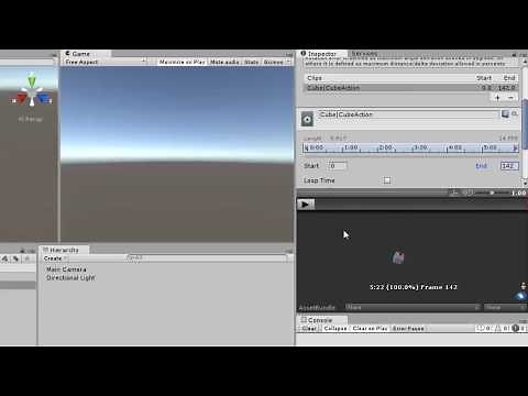 [Tips] 1. Export a shape key animation from Blender to Unity.