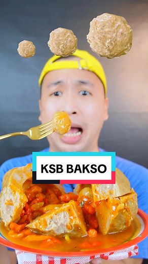 Makan Bakso Kecil, Sedang, Besar - Mukbang ASMR