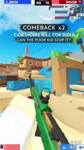 POV: Rich Kid's Arsenal Comeback Shocks Everyone #roblox