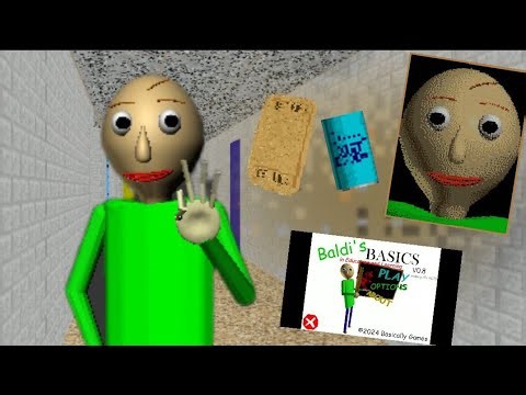 Baldi in 2018//Baldi's Basics Plus #3 (Mod: if it was made 2018)