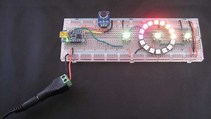 Trinket Sound-Reactive LED Color Organ