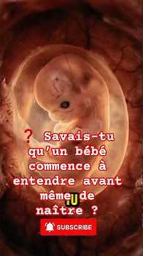 Le développement de la grossesse semaine par semaine 🤰 | Corps humain #femmeenceinte #bébé
