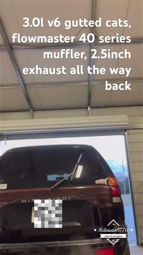 3.0l v6 flowmaster 40 series muffler