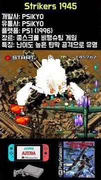 PS1 Strikers 1945 II (1996) #ps1 #shorts #strikers1945