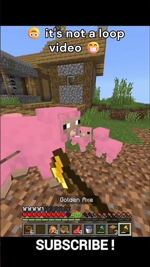 Minecraft, But It's A Never Ending Loop! #minecraft #yosho