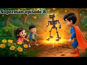 Superman episode 8, Superman and robot, Doraemon cartoon, shiva cartoon, vir the Robot boy