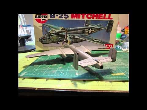 Airfix 1/72 B25 Mitchell Build In HD