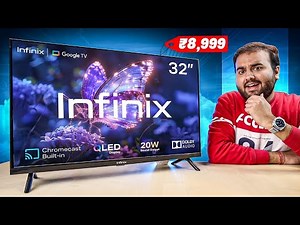 Infinix 32 Inch Google TV at just ₹8999/- | Best Budget Smart TV?
